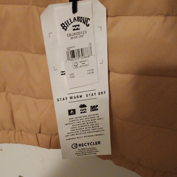 Billabong jacket - Picture 6 of 8